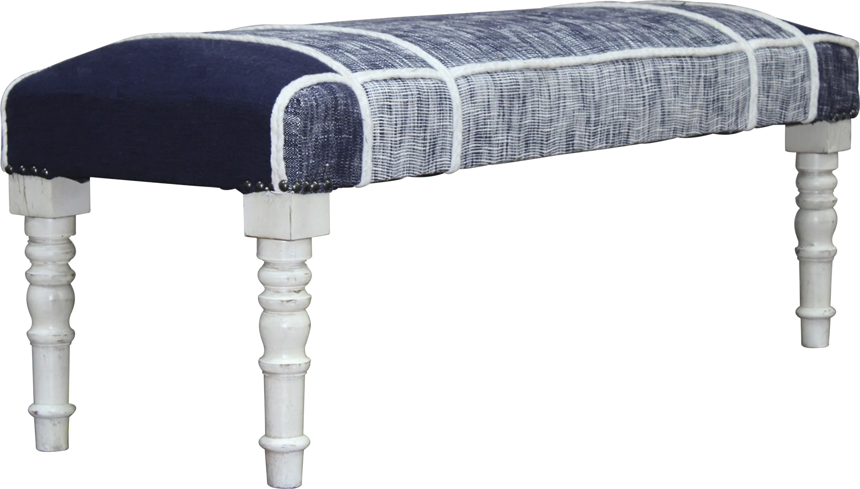 Dorric Navy Bench - Thumbnail - Image 1
