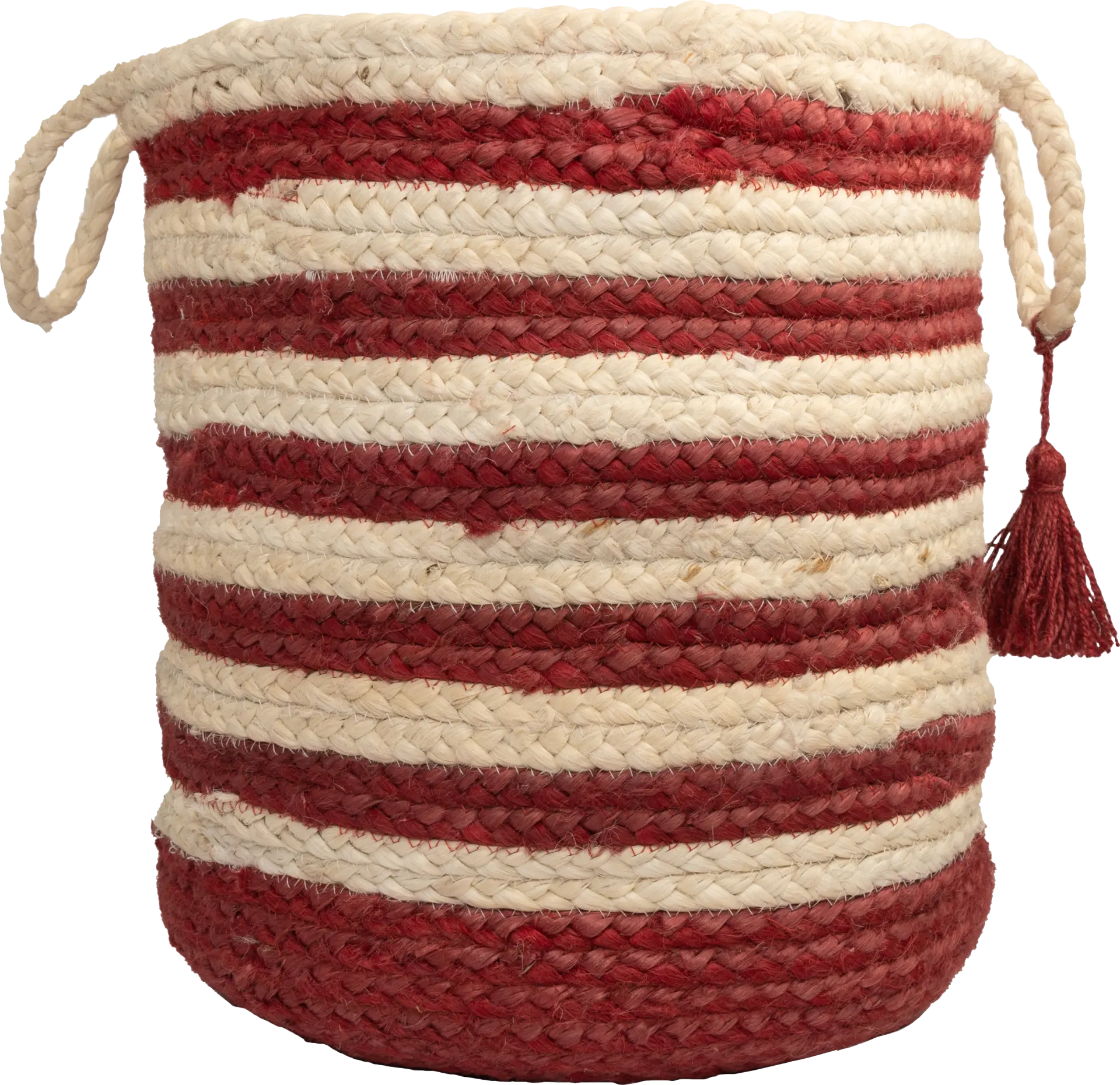 Calarel Tan/Red 19 in. Basket