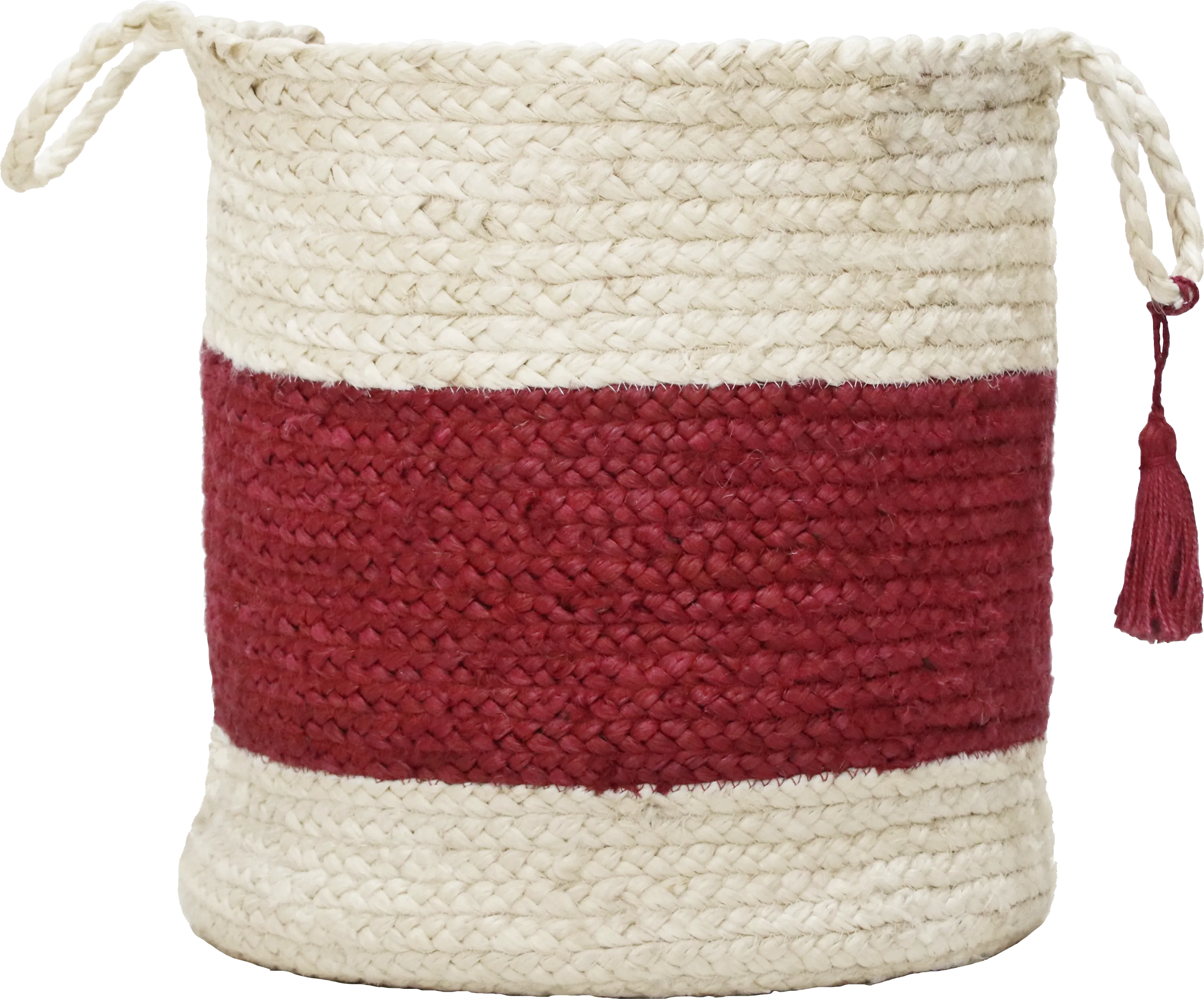 Grebella White/Red 19 in. Basket - Thumbnail - Image 1