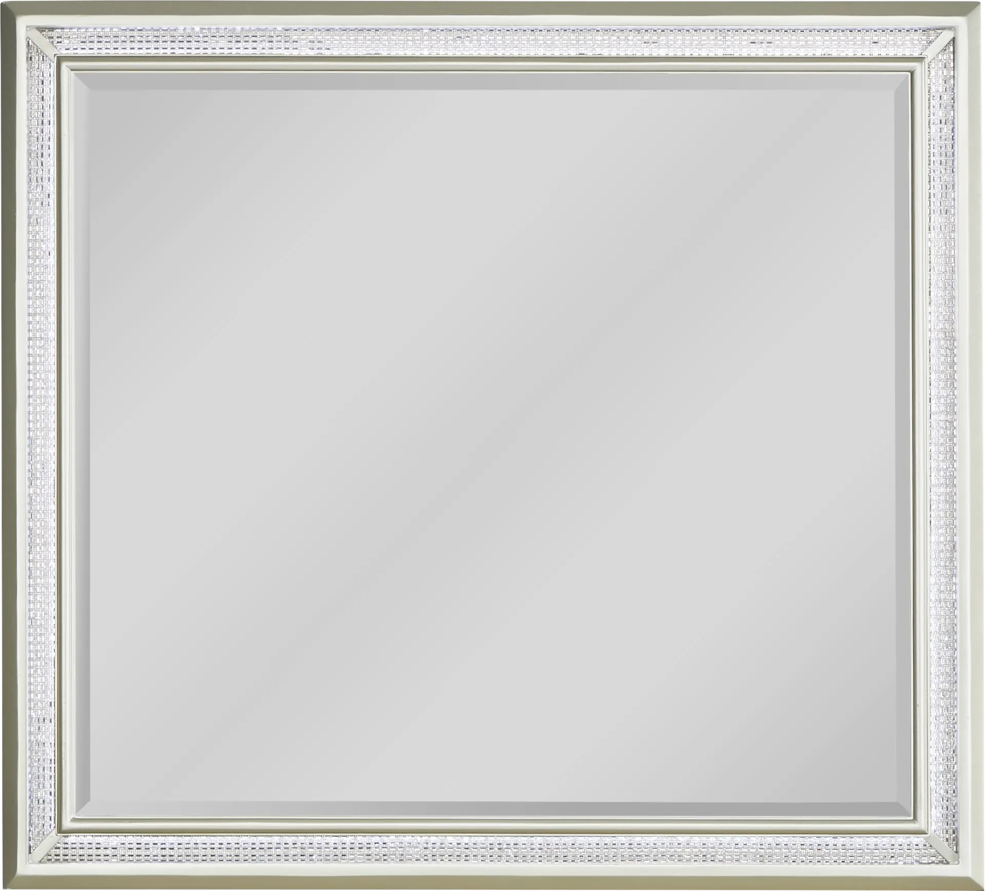 Avery Silver Mirror - Image 1