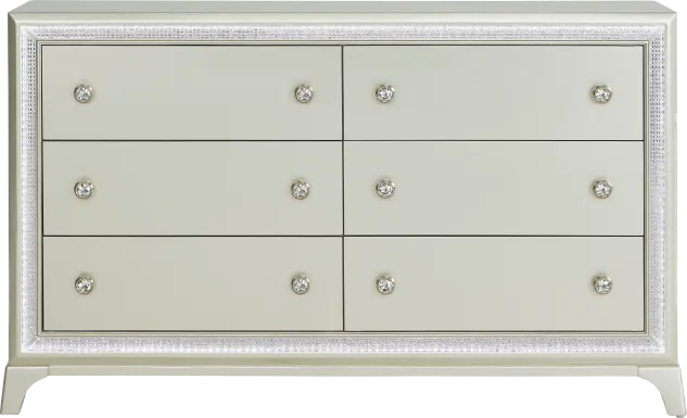 Avery Silver Dresser