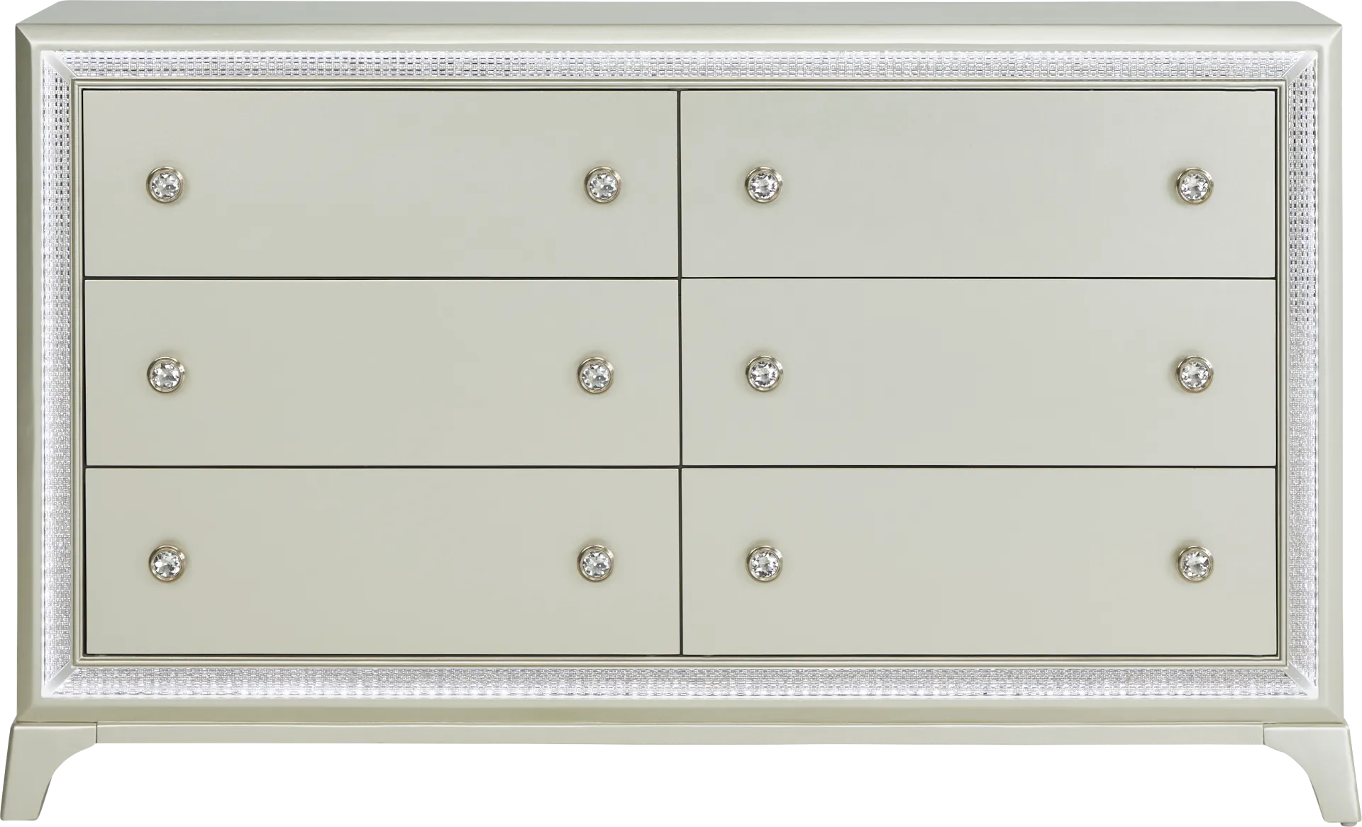 Avery Silver Dresser - Image 2