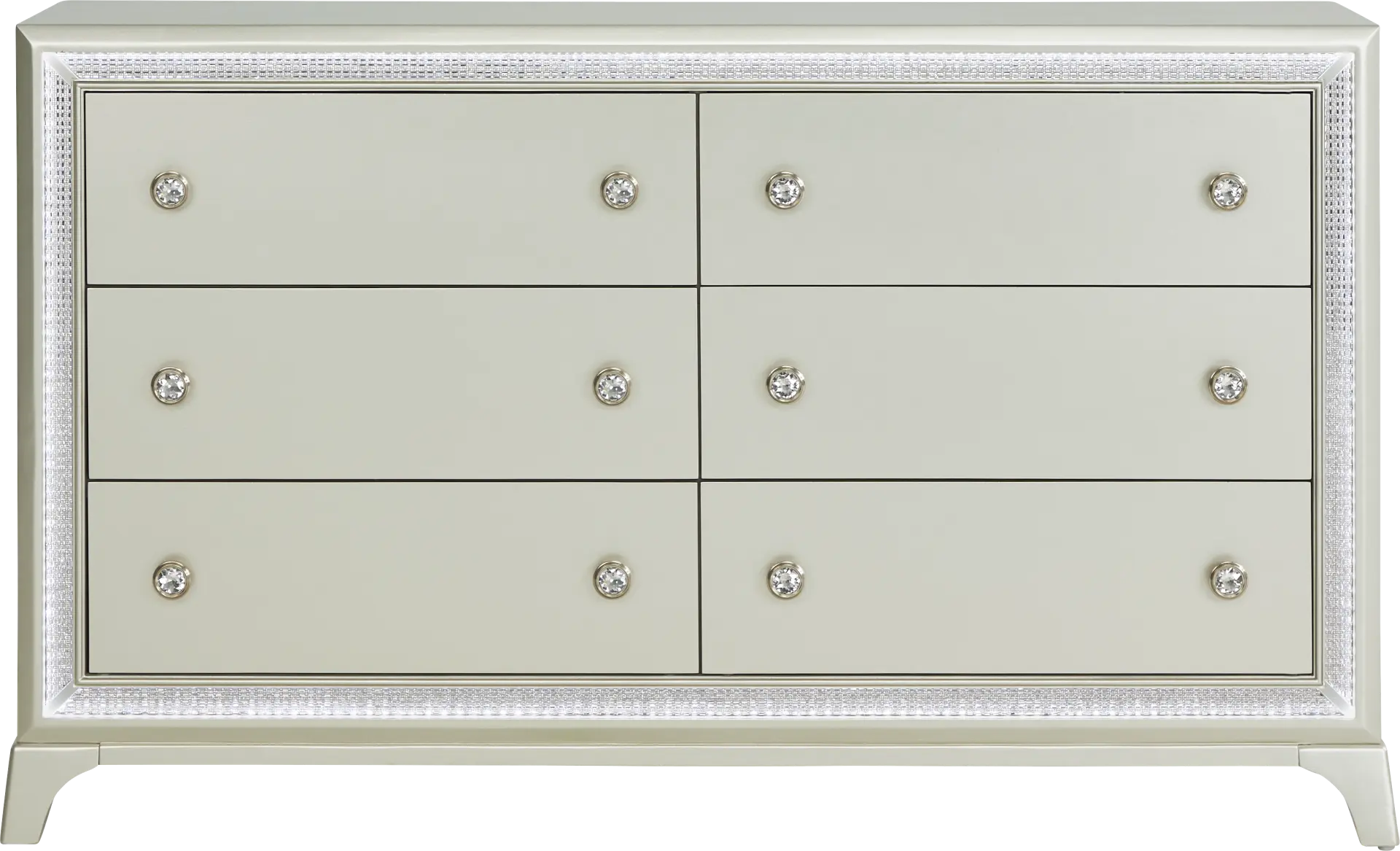 Avery Silver Dresser