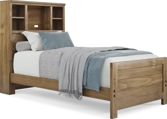 Kids Creekside 2.0 Chestnut Twin Bookcase Bed