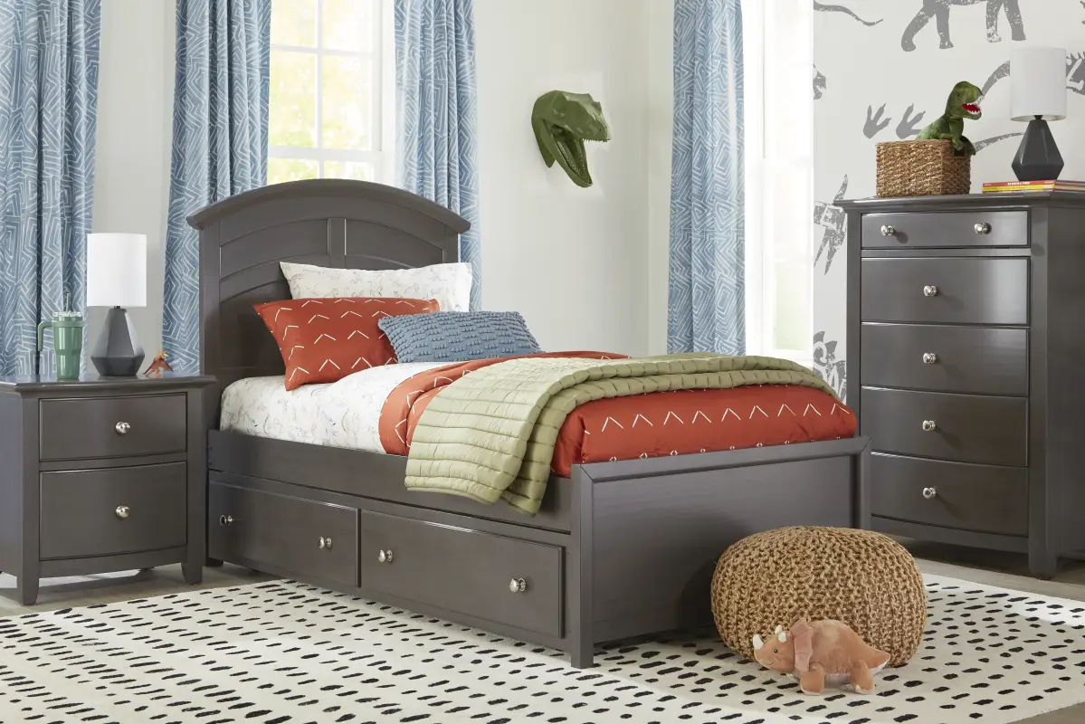 Kids Santa Cruz Gray Chest
