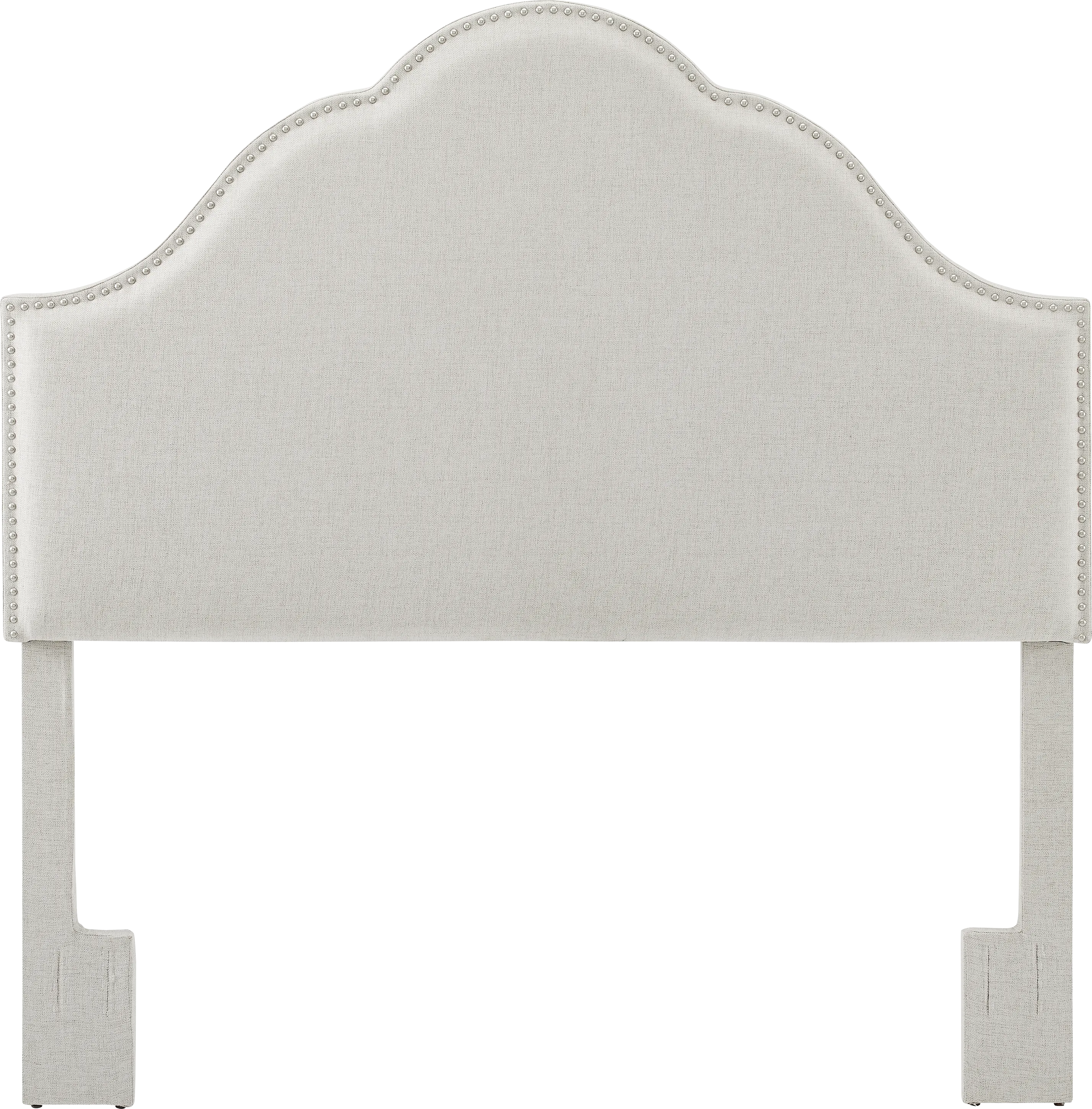 Kirksey Light Beige Full/Queen Upholstered Headboard - Image 1