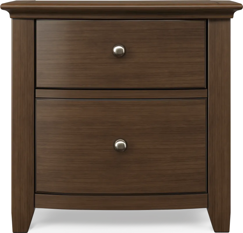 Kids Santa Cruz Brown Cherry Nightstand