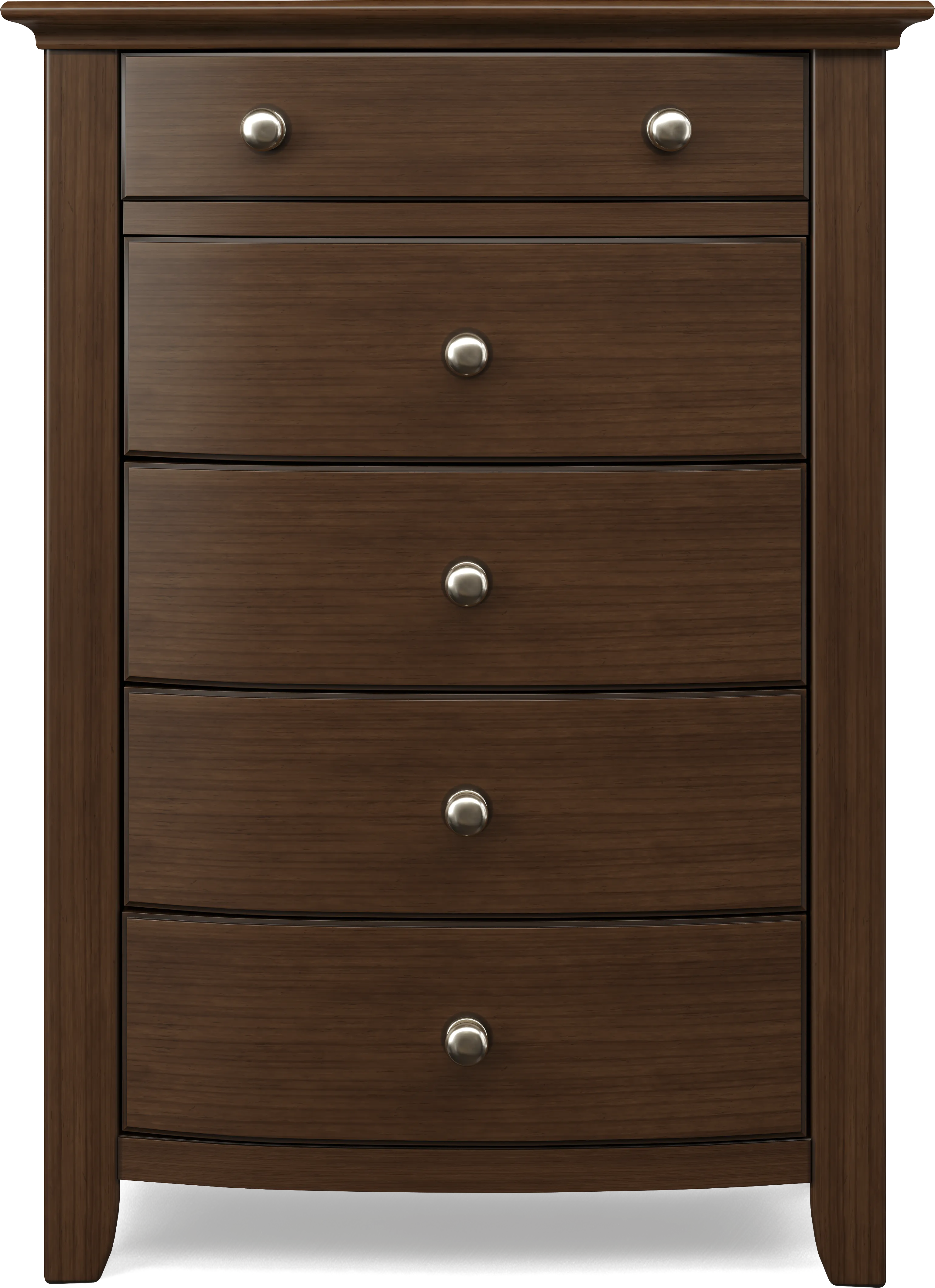 Kids Santa Cruz Brown Cherry Twin/Twin Bunk Bedroom - Thumbnail - Image 5