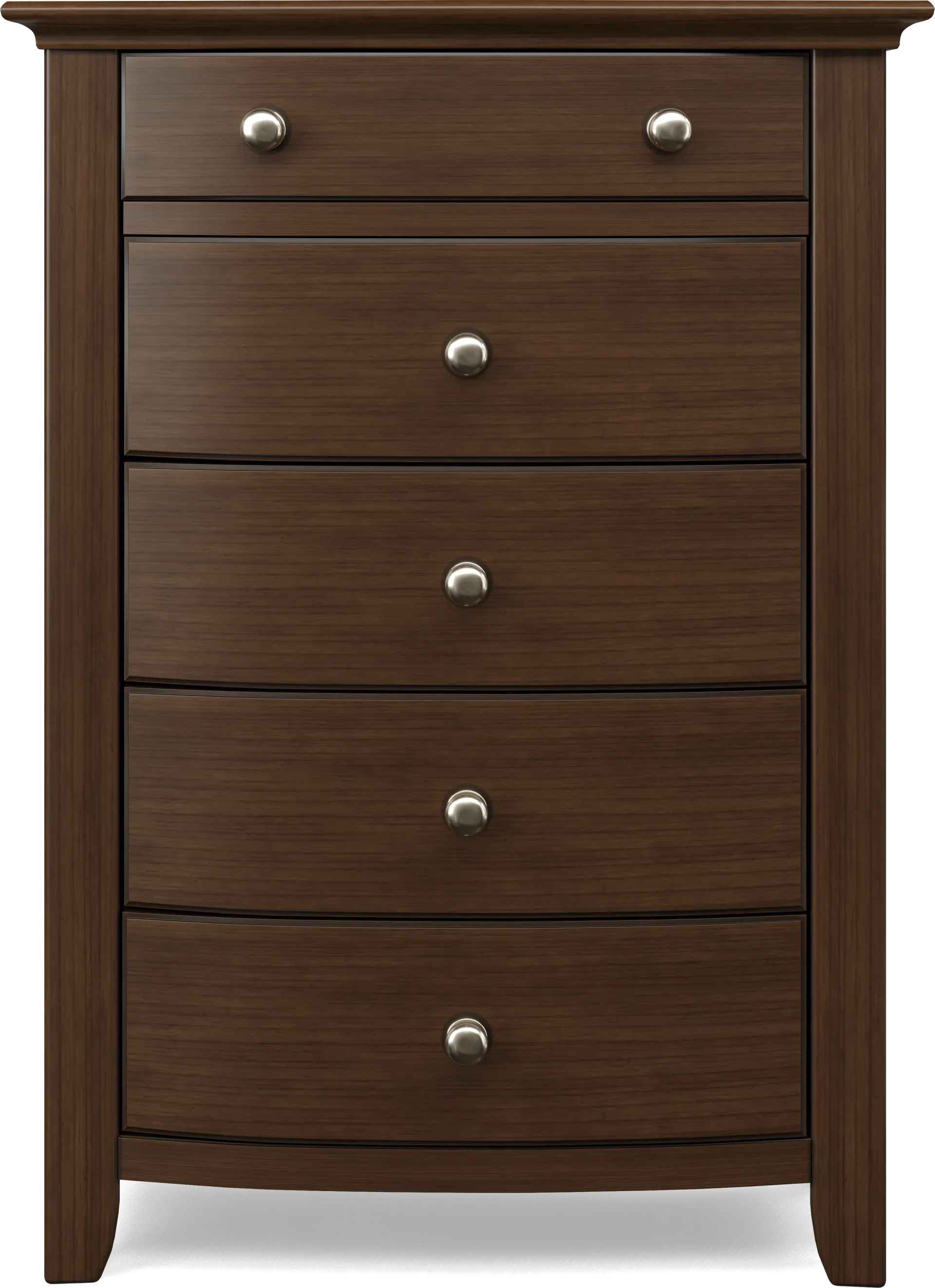 Kids Santa Cruz Brown Cherry Twin/Twin Bunk Bedroom - Image 5