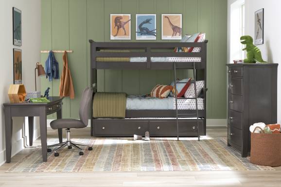 Kids Santa Cruz Gray Desk