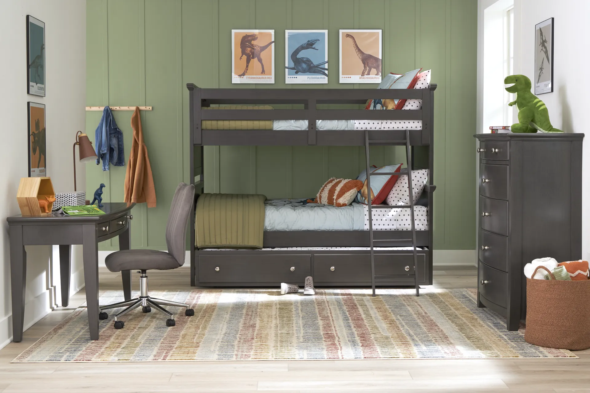 Kids Santa Cruz Gray Chest - Image 2