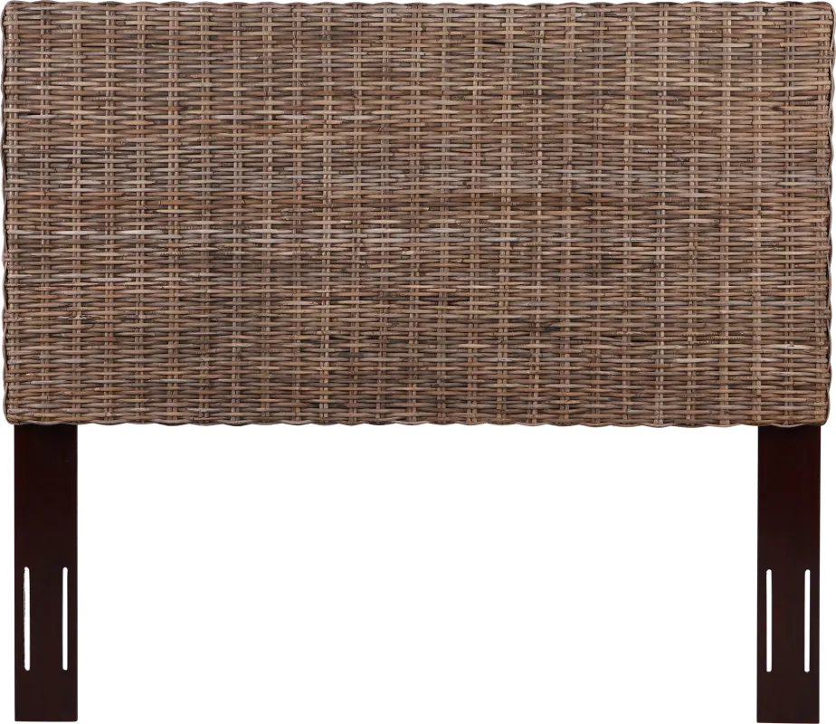 Mozzone Gray Queen Headboard