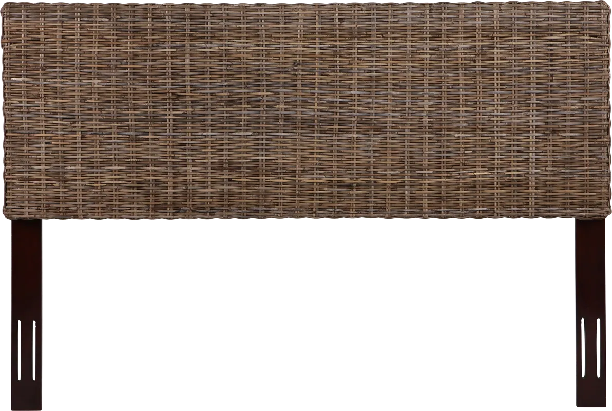 Mozzone Gray King Headboard