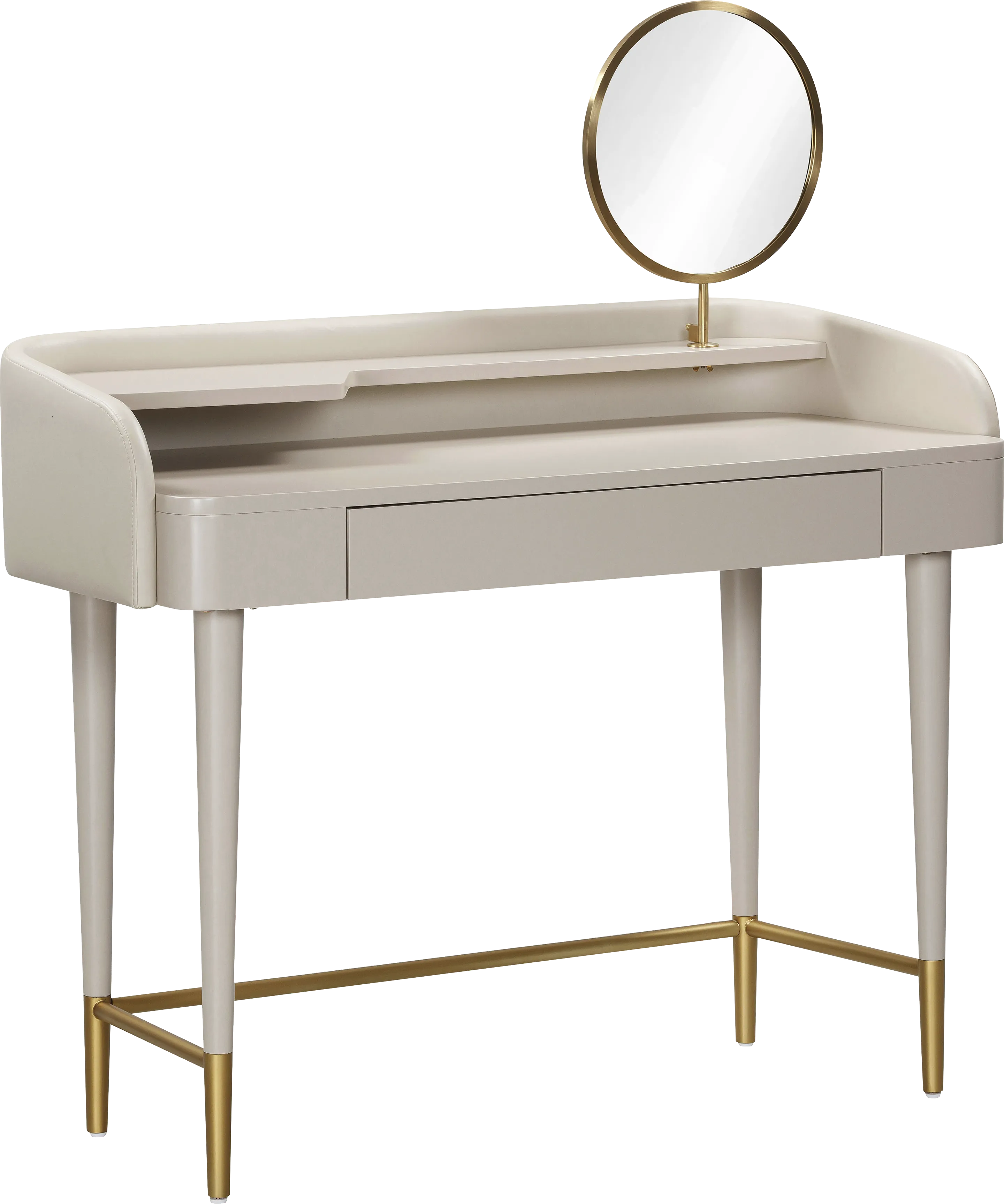Vermilyea Taupe Vanity - Thumbnail - Image 1