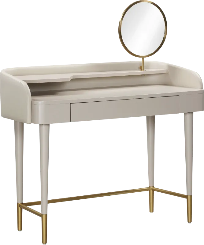 Vermilyea Taupe Vanity
