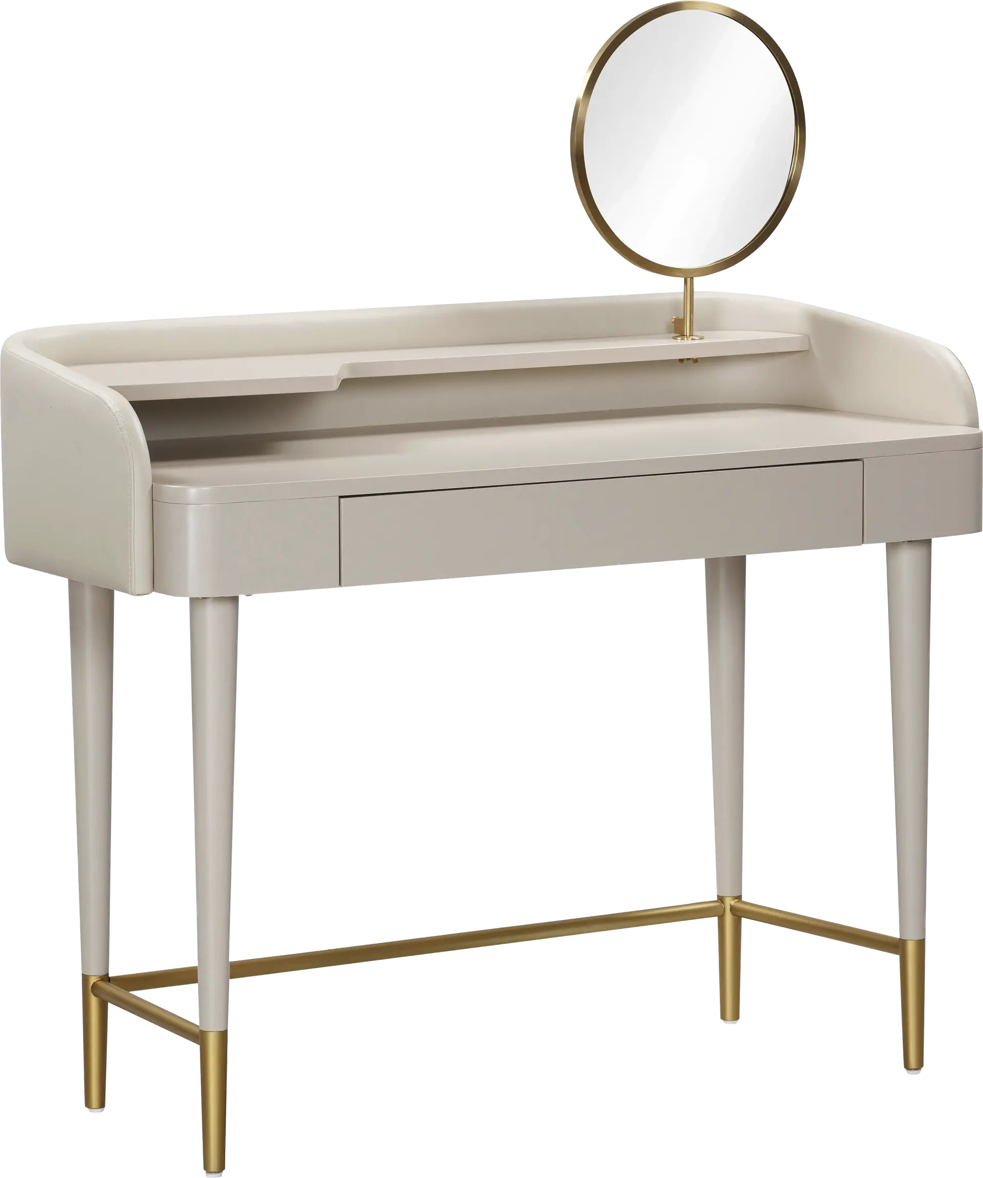 Vermilyea Taupe Vanity