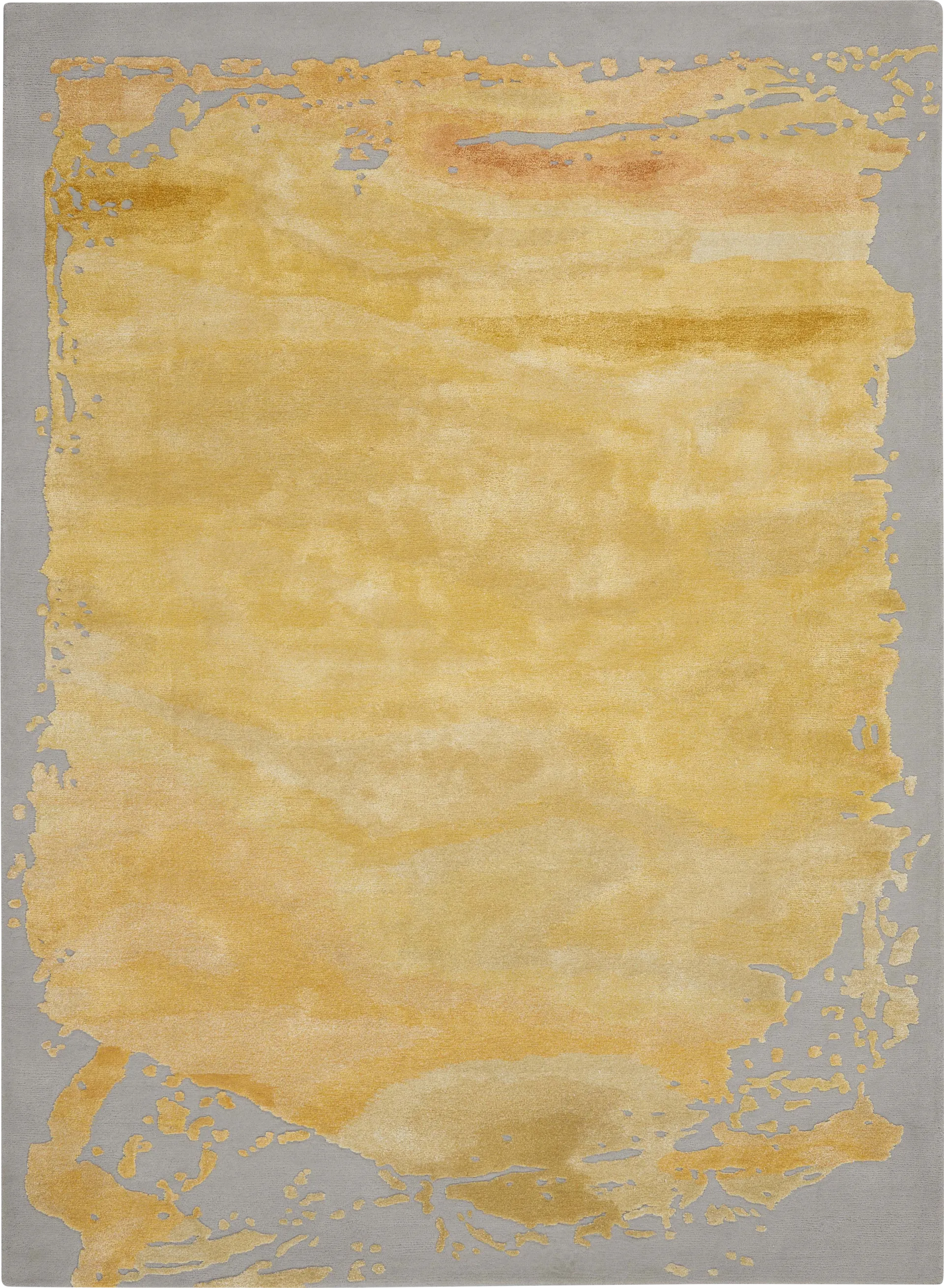 Vawix Gray/Gold 5'6 x 7'5 Rug - Image 1
