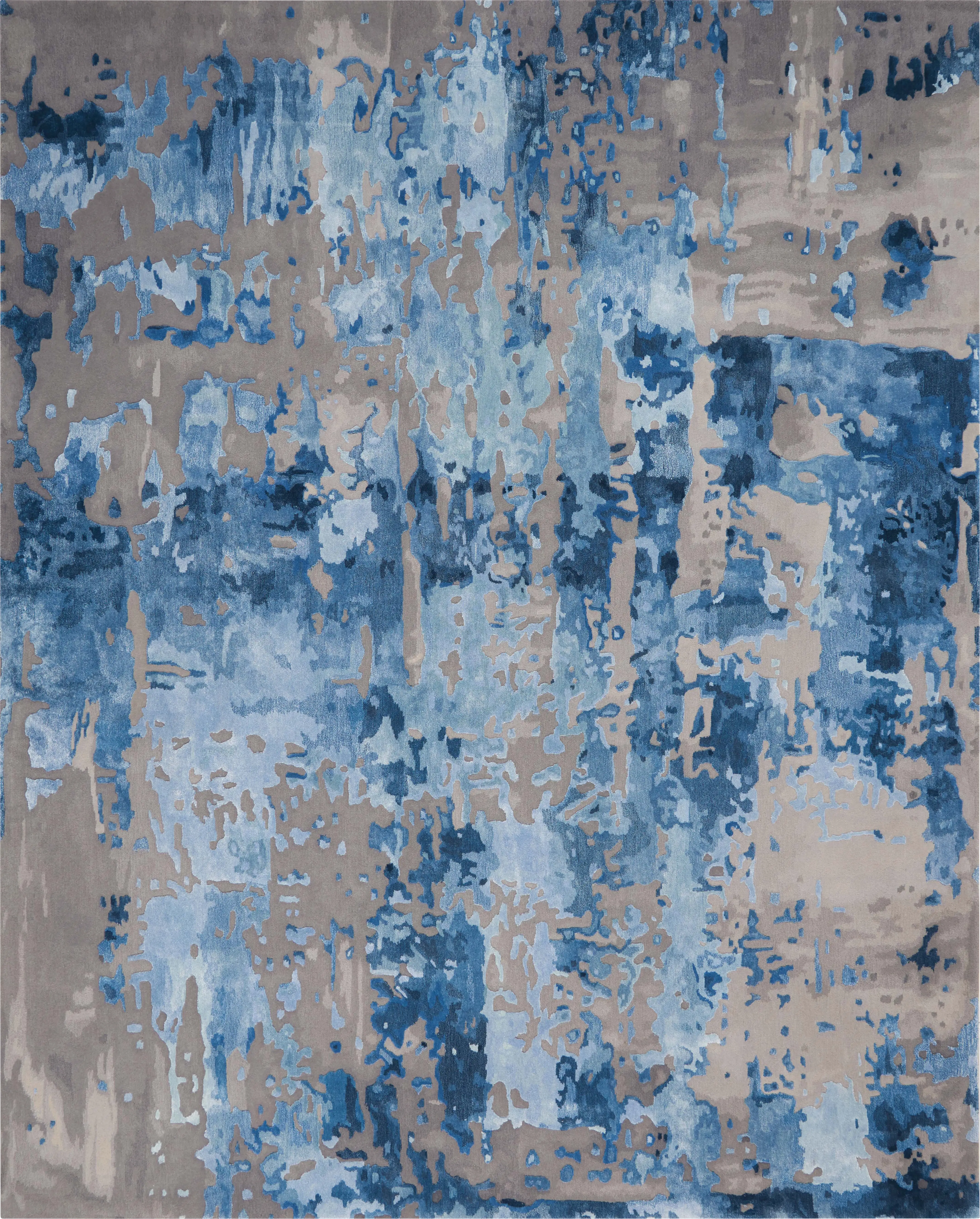 Pruzor Blue/Gray 7'9 x 9'9 Rug