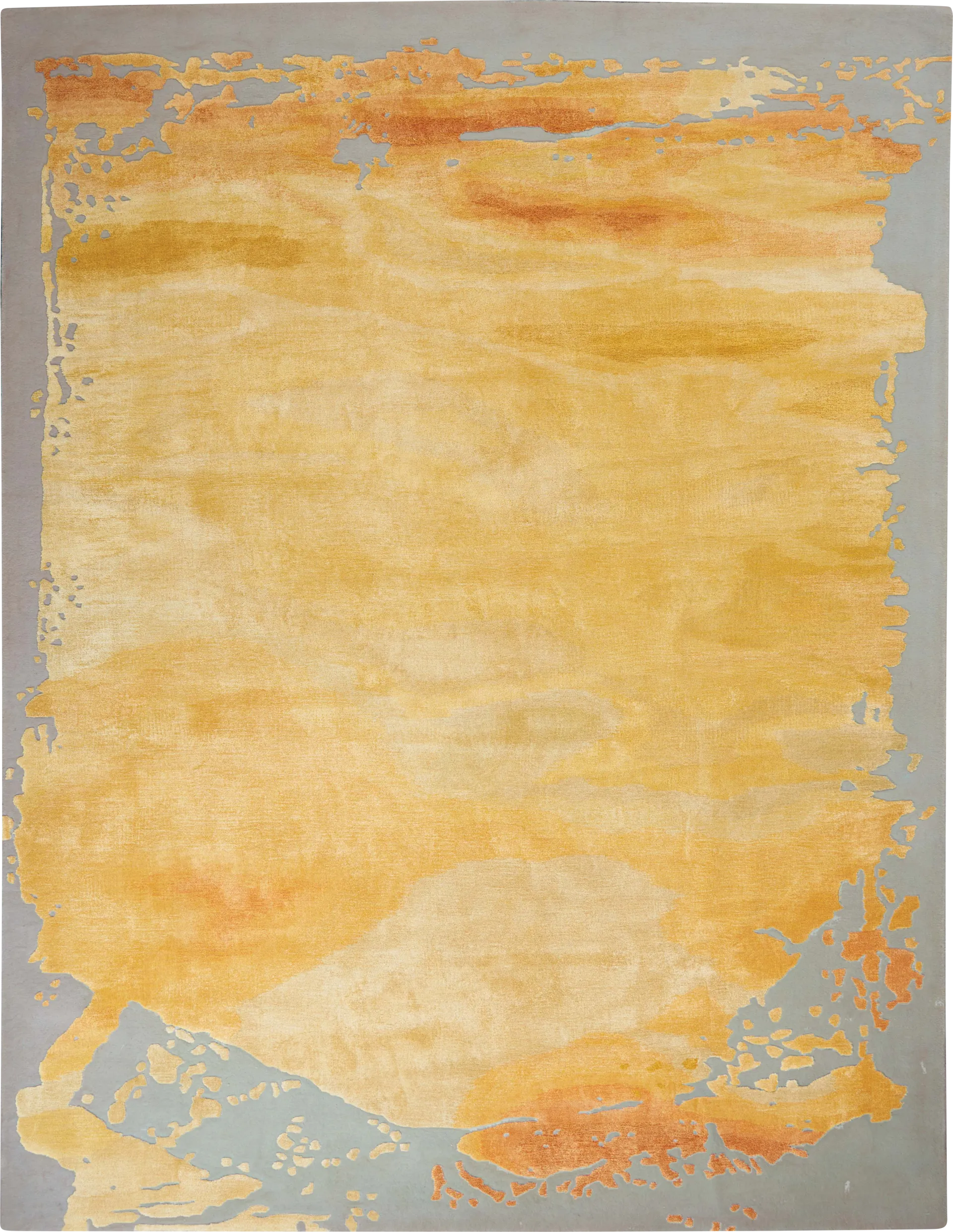 Vawix Gray/Gold 7'9 x 9'9 Rug - Image 1