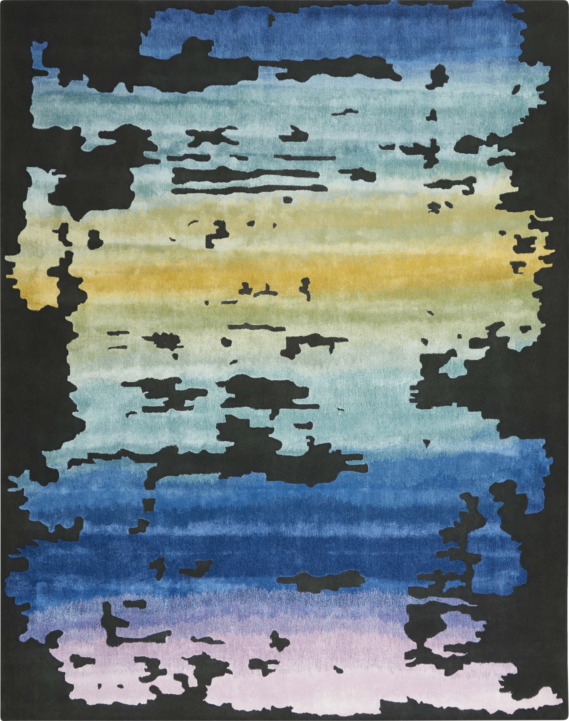 Knaod Black/Multi 7'9 x 9'9 Rug - Image 1