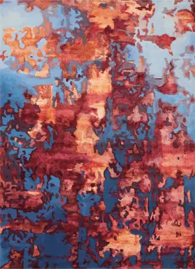 Dysete Blue 8'6 x 11'6 Rug