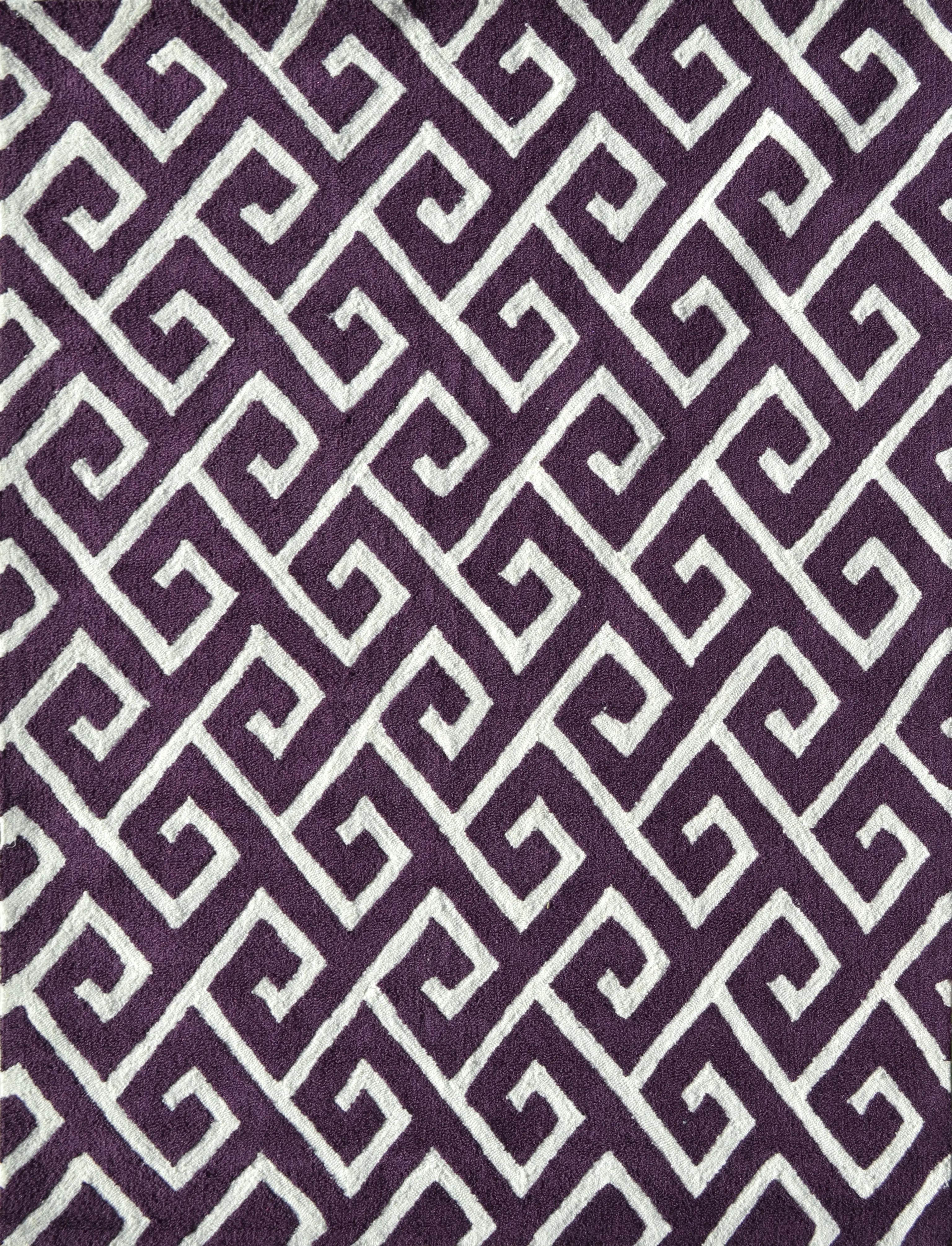 Mognana Purple 5' x 7' Indoor/Outdoor Rug - Thumbnail - Image 1