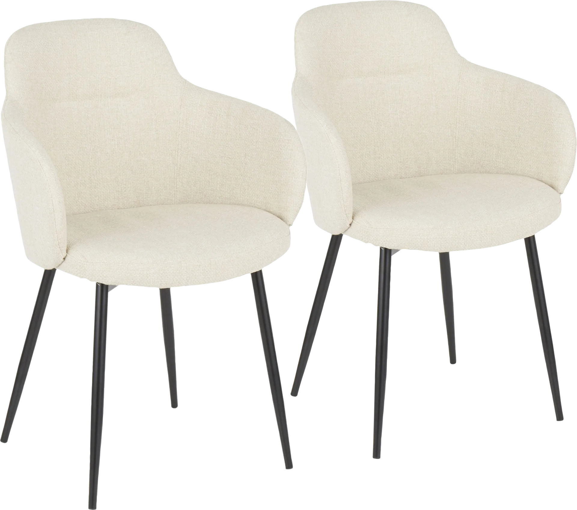 Wynburn Cream Side Chair, Set of 2 - Image 1