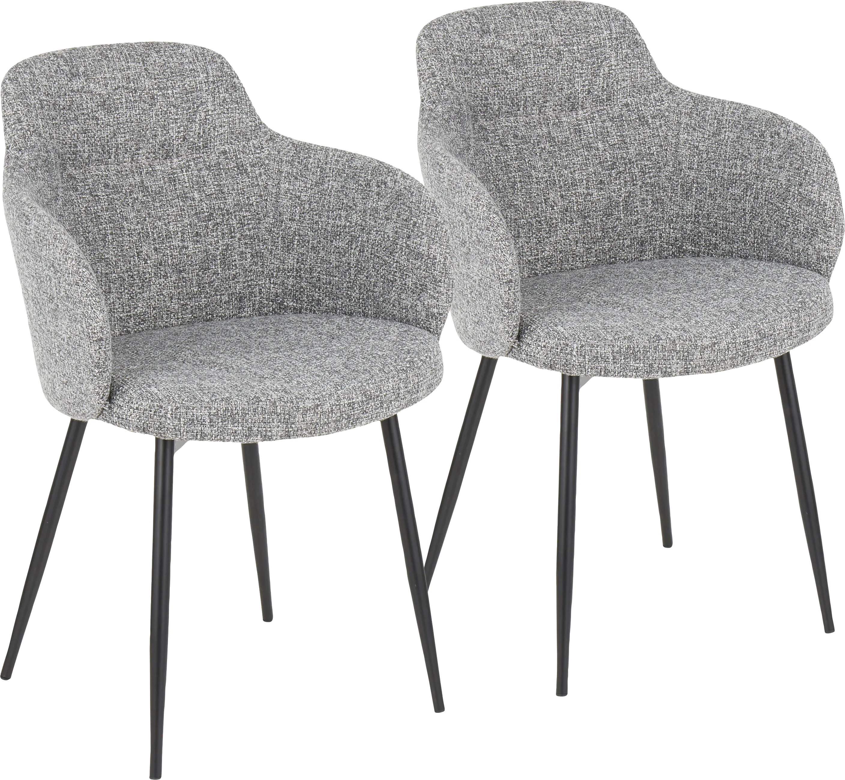 Wynburn Gray Side Chair, Set of 2