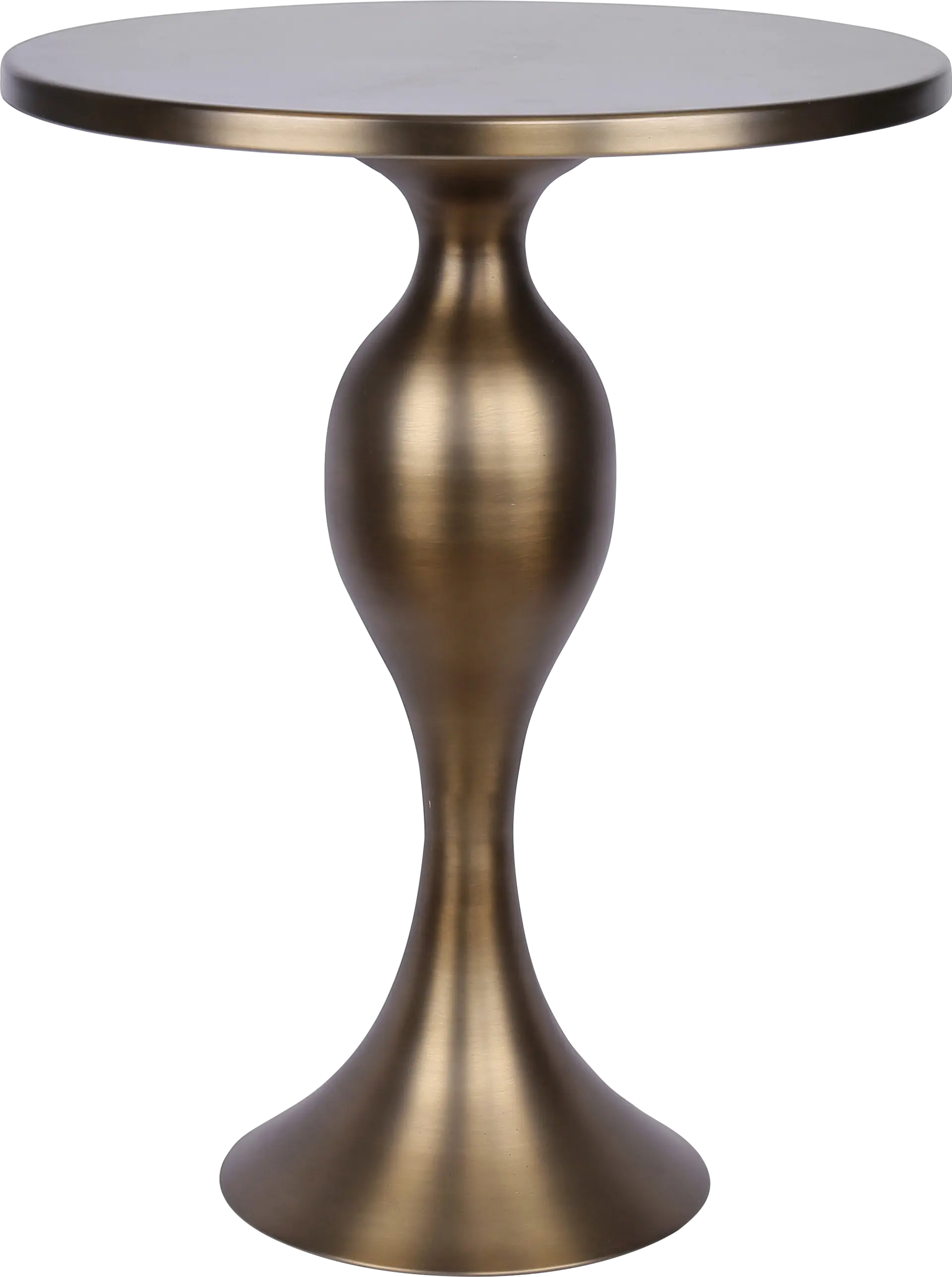Zebula Bronze Accent Table