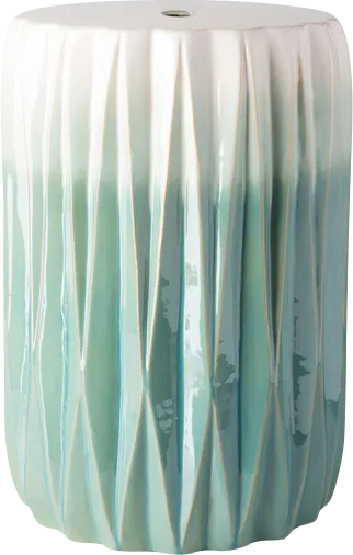 Naledi Seafoam Outdoor Stool - Image 1