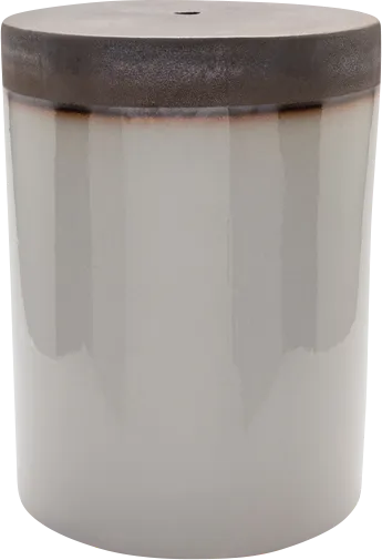 Puleng Gray Outdoor Stool - Image 1