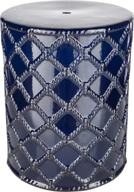 Tlali Navy Outdoor Stool