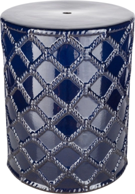 Tlali Navy Outdoor Stool