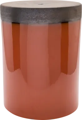 Puleng Orange Outdoor Stool