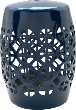 Mesi Navy Outdoor Stool