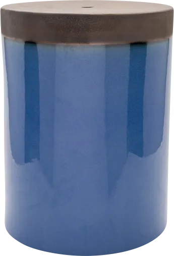 Puleng Blue Outdoor Stool - Image 1