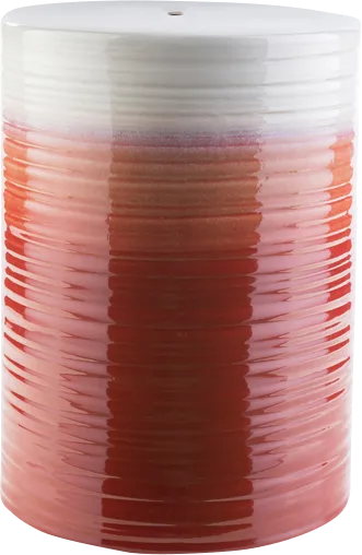 Assana Red Outdoor Stool - Image 1