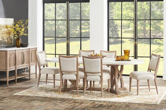 Oakwood Terrace Sand Upholstered Chair