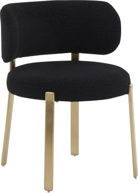 Vuemont Black Dining Chair