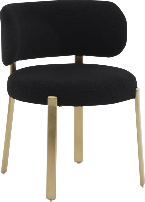 Vuemont Black Dining Chair