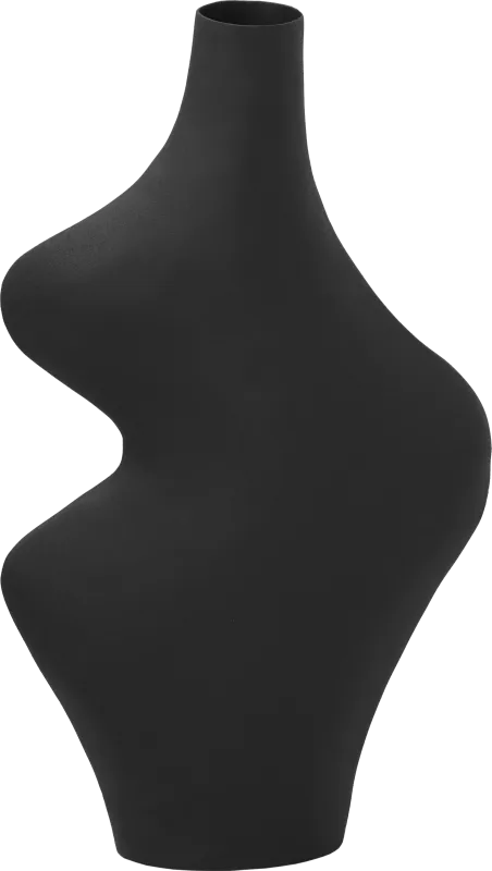 Balbach Black Vase
