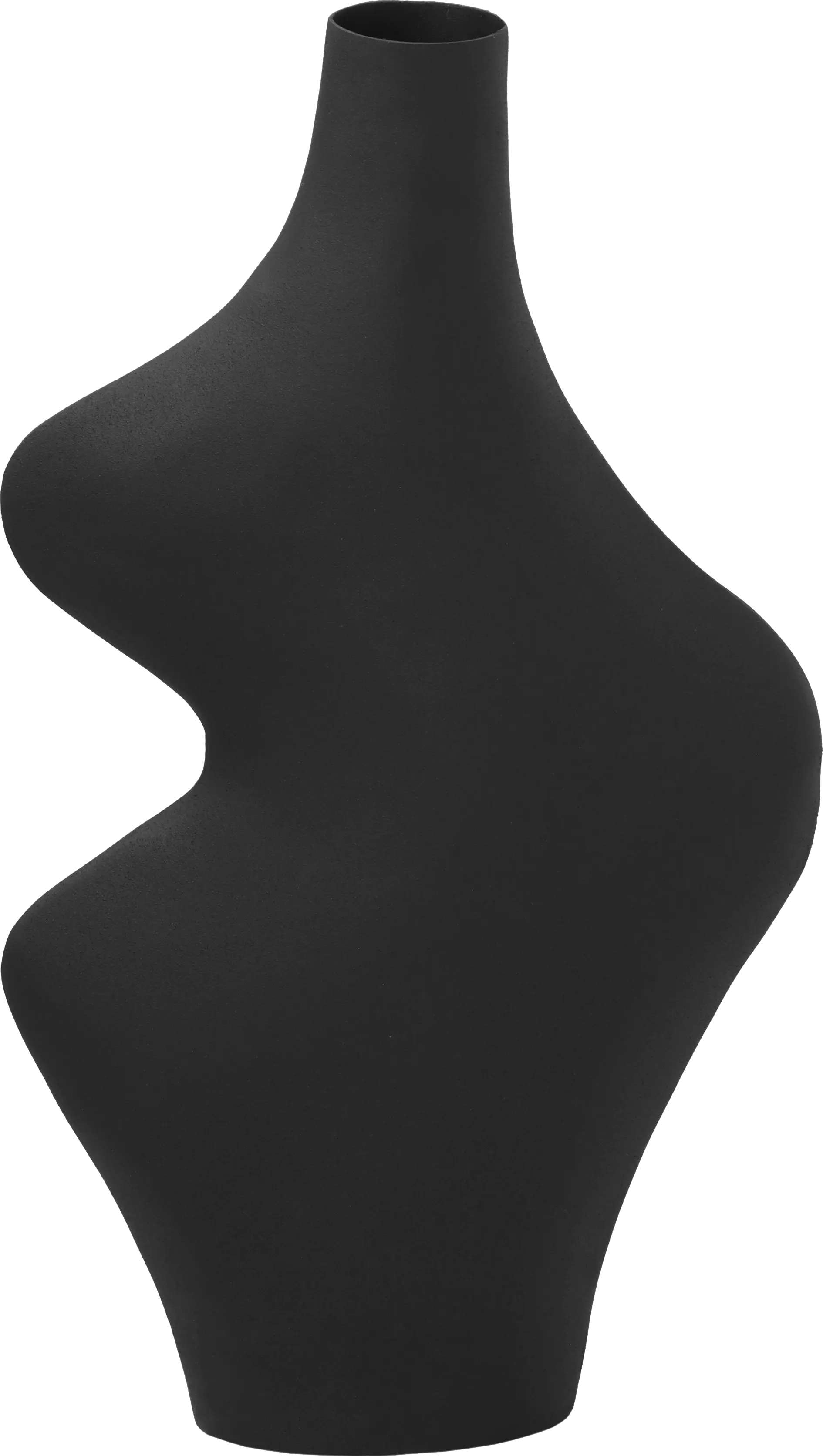 Balbach Black Vase