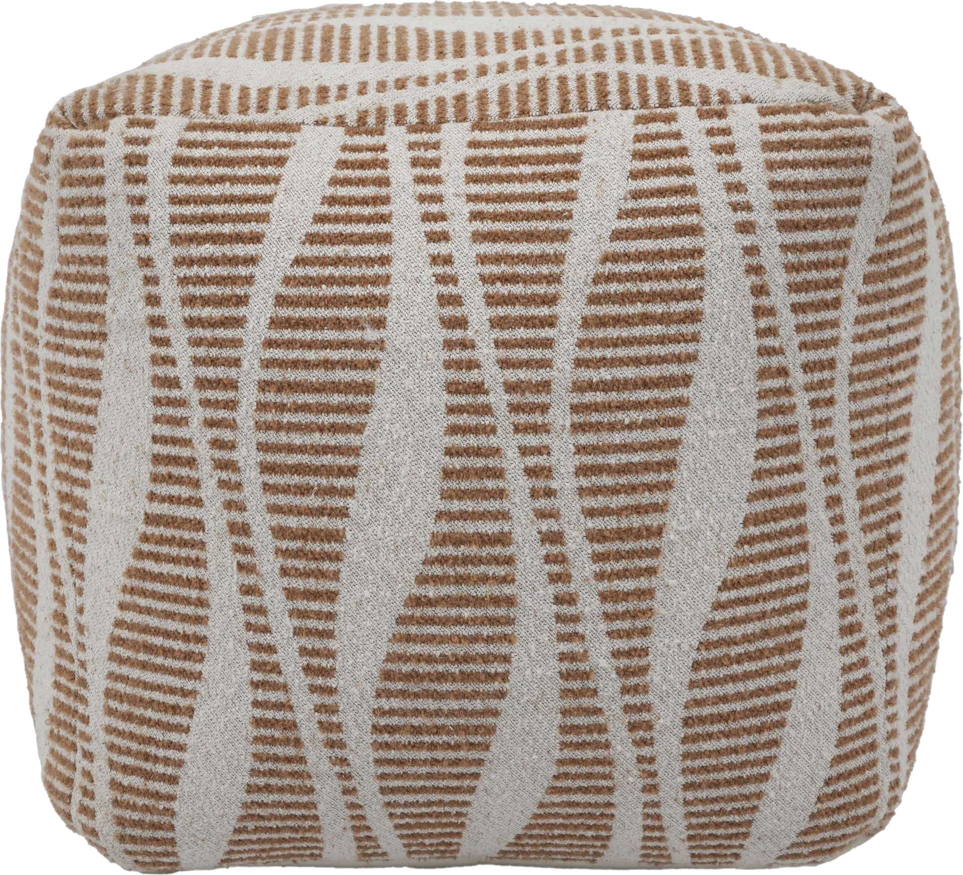 Cranburne Beige Ottoman - Image 1