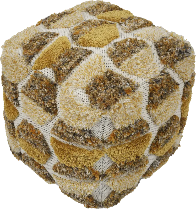 Gatchell Gold Ottoman