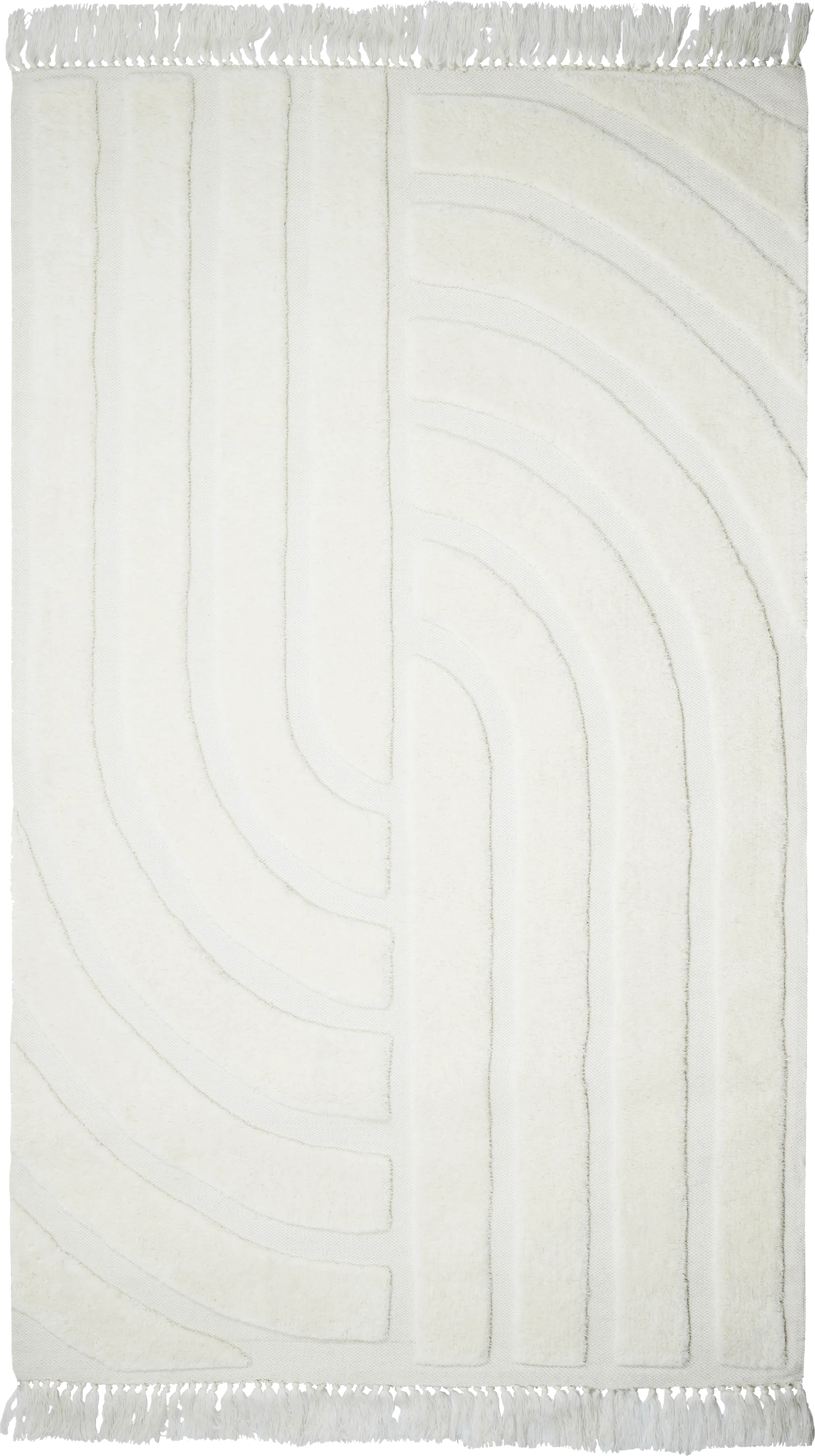 Hemdale White 5' x 8' Rug