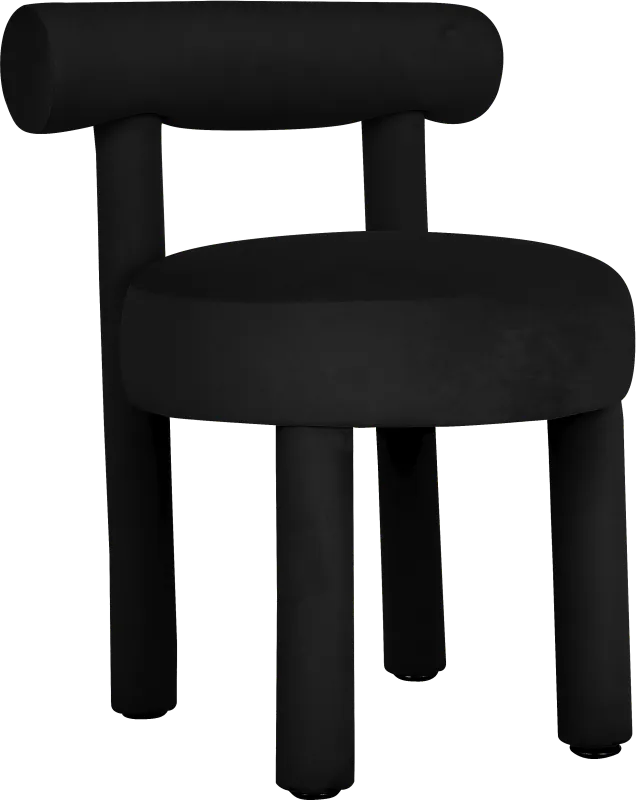 Carmela Ann Black Side Chair