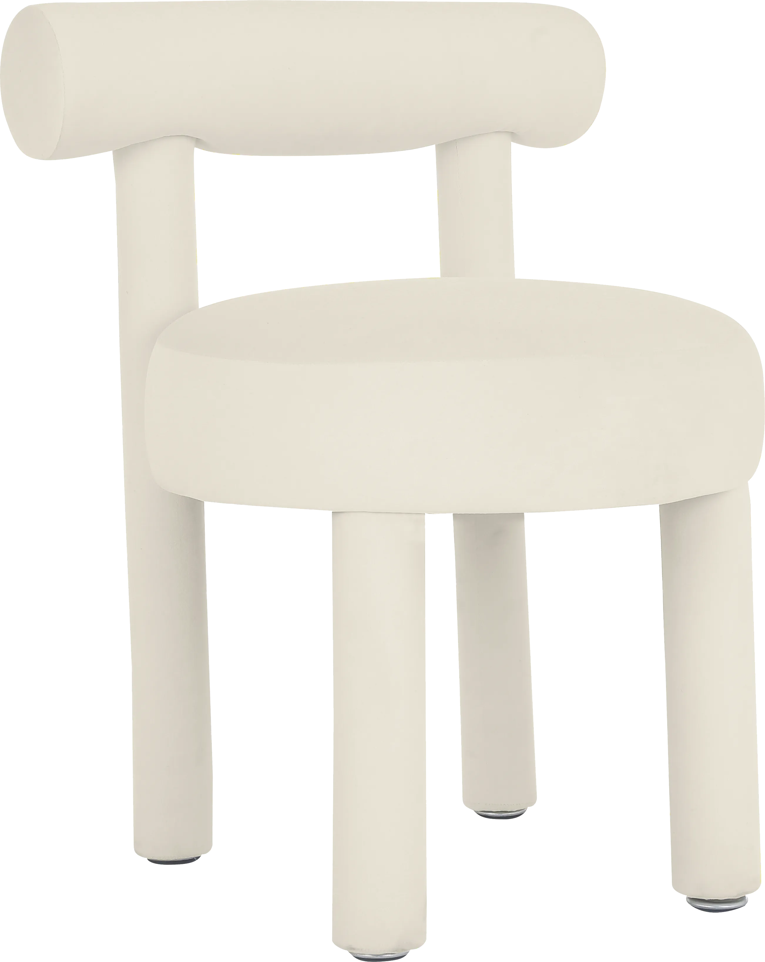 Carmela Ann Cream Side Chair - Thumbnail - Image 1
