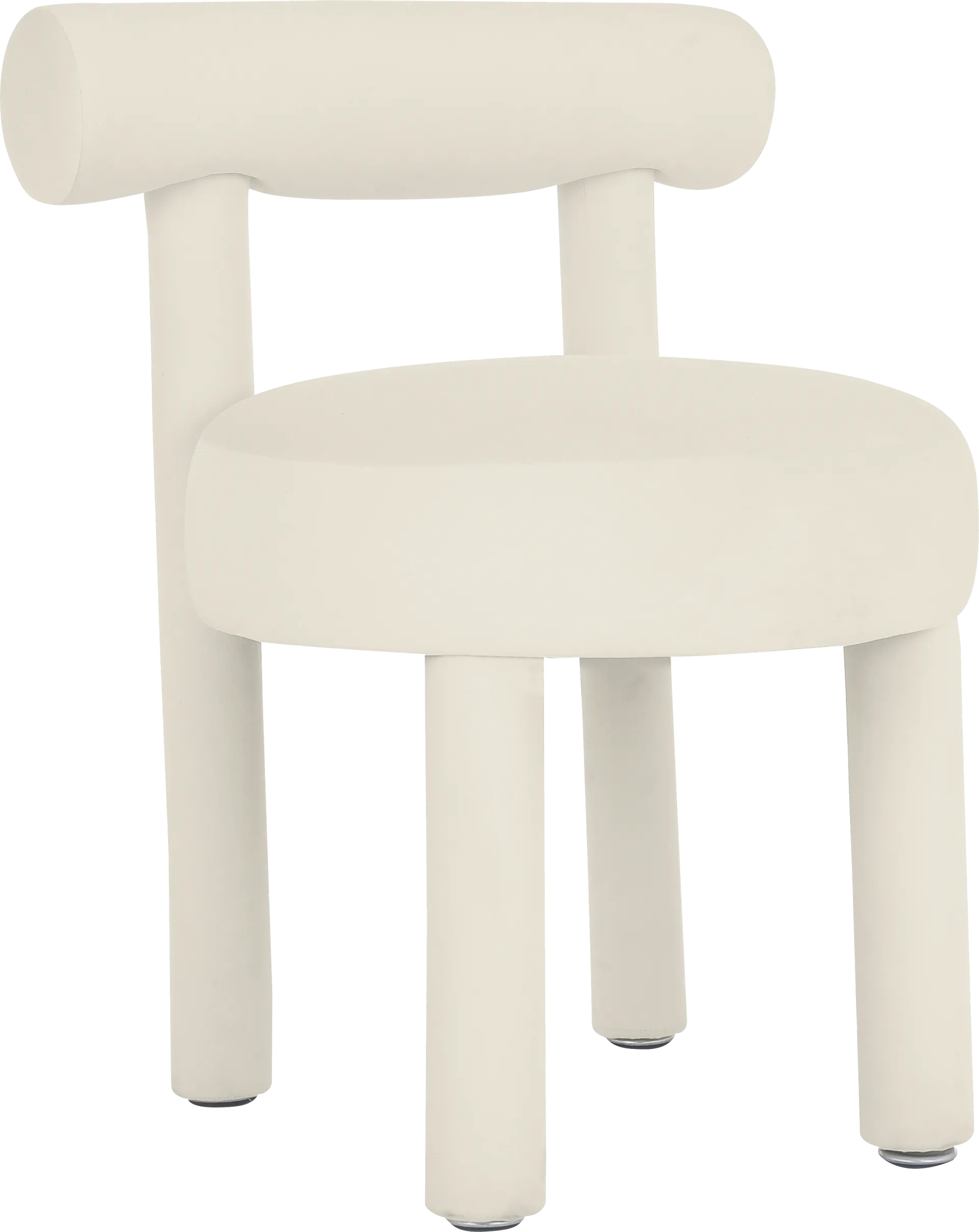 Carmela Ann Cream Side Chair - Image 1