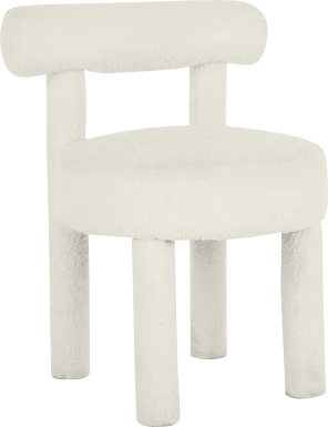 Carmela Ann Cream Boucle Side Chair