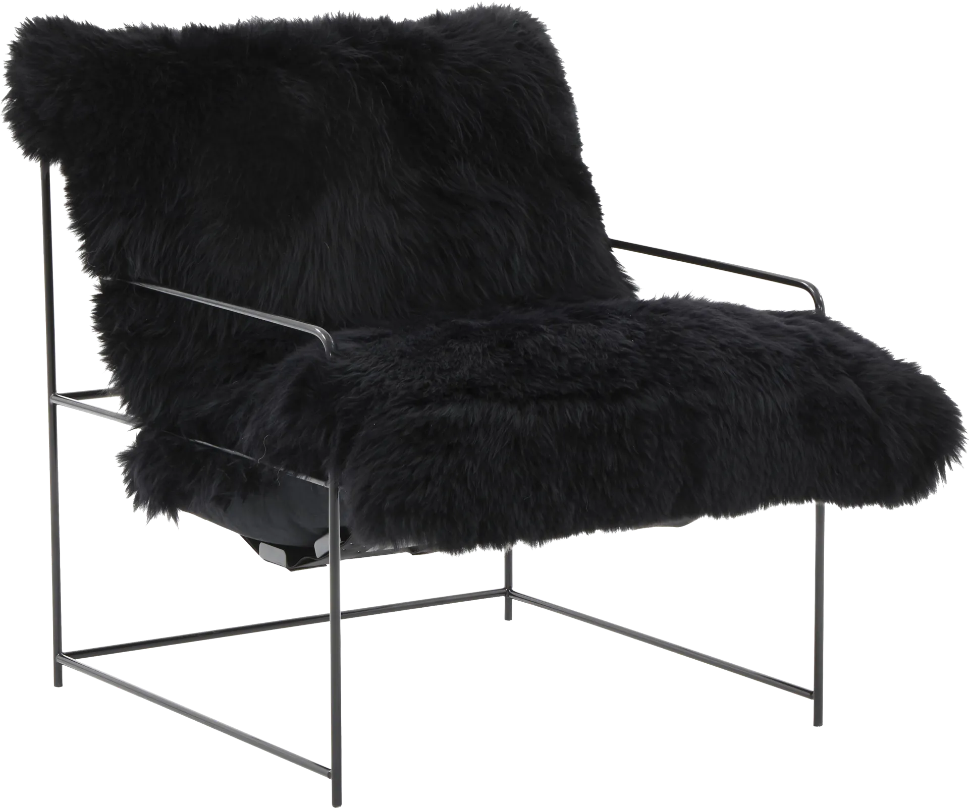 Huetter Black Accent Chair - Image 1